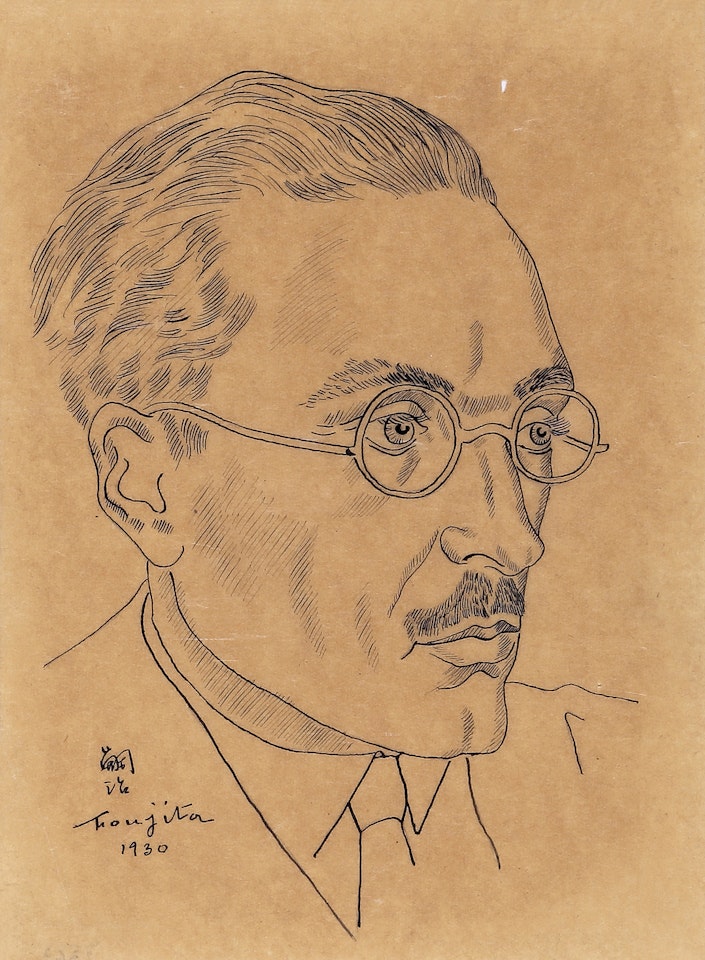 Portrait of Noêl Nouet by Leonard Tsuguharu Foujita