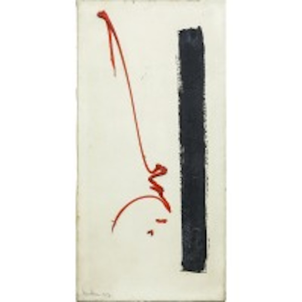 UNTITLED (TWO PANELS) by Georges Mathieu