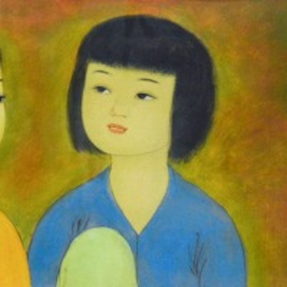 L'INSPIRATION, OU DEUX FILLETTES / INSPIRATION, OR TWO GIRLS by Mai Trung Thu