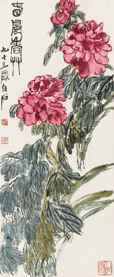 peony by Qi Baishi