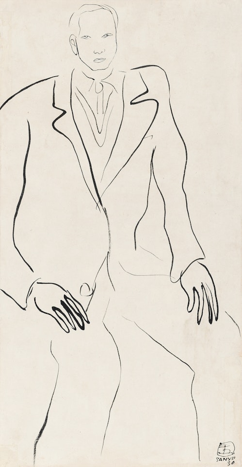 Man In Suits by Sanyu