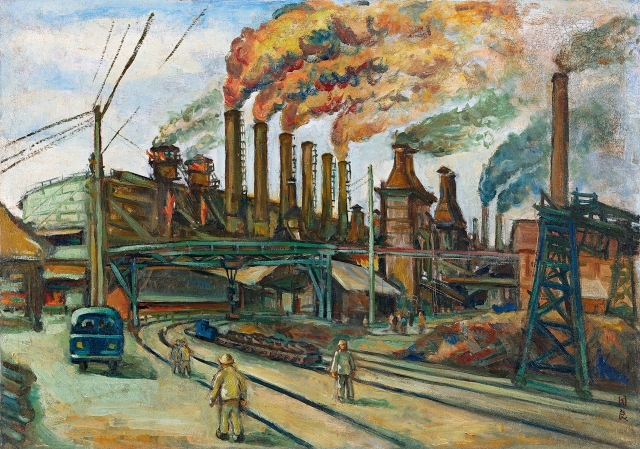 Steel Mill by Guan Liang