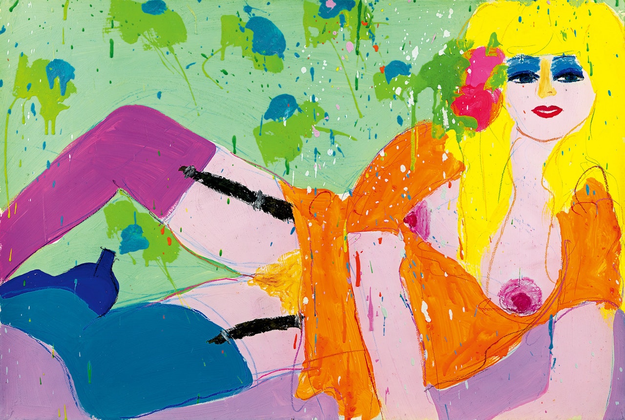 Love Me, Love Me by Walasse Ting