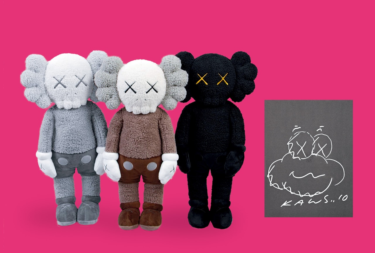 Holiday Hong Kong Limited 20' Plush Set (Executed in 2019 Painted in 2010) by Kaws