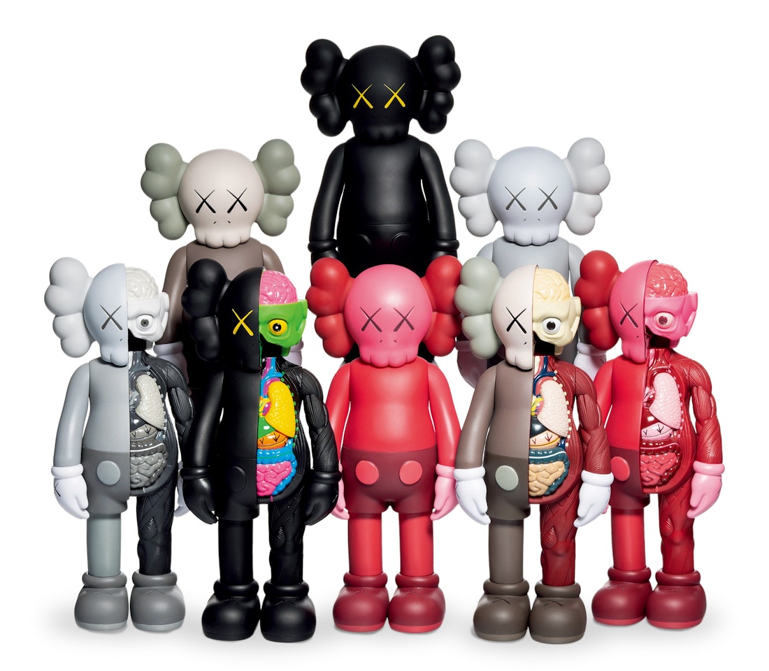 Companion (Set of eight pieces) by Kaws