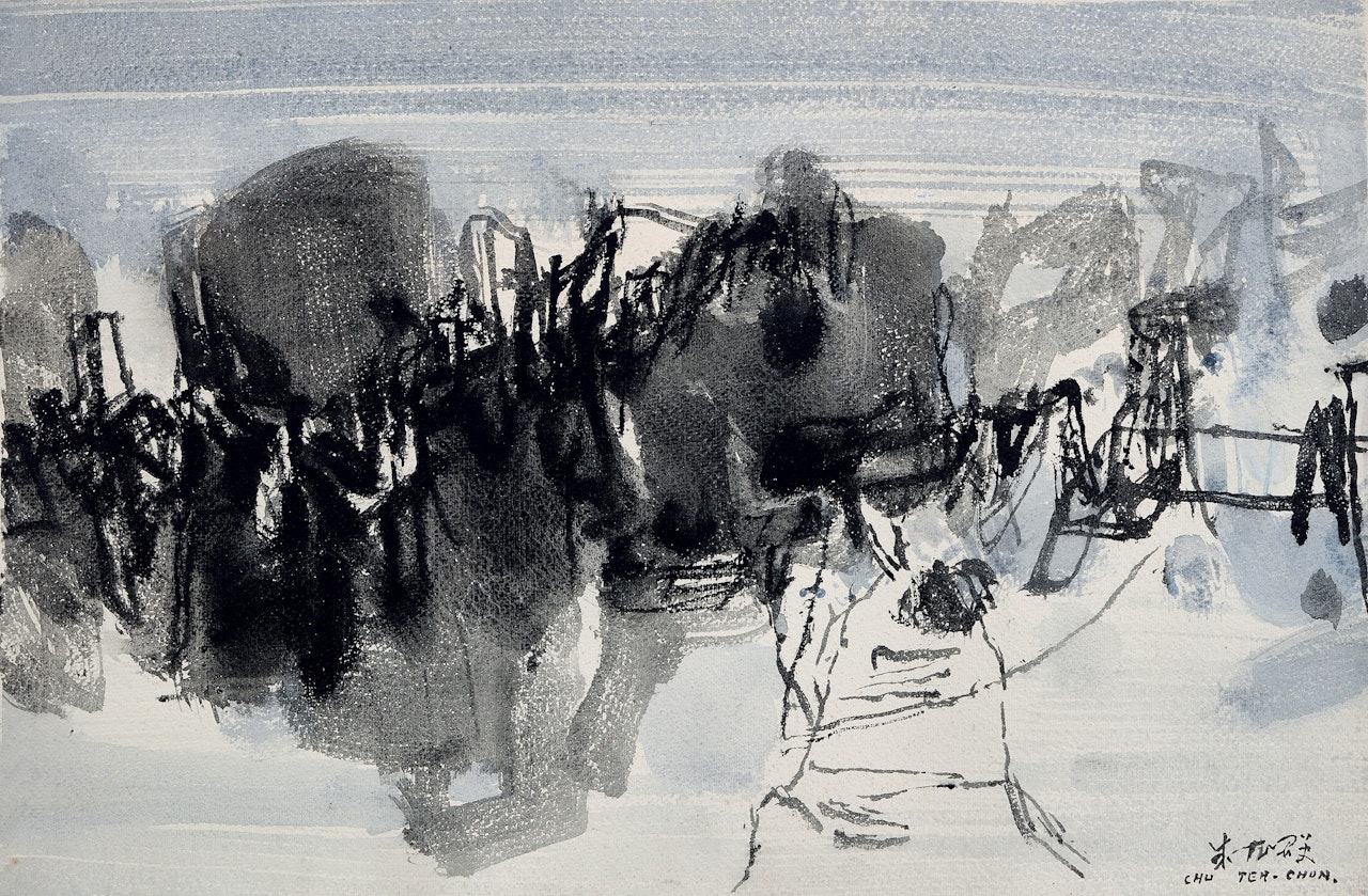 1961 No.92 by Chu Teh-Chun
