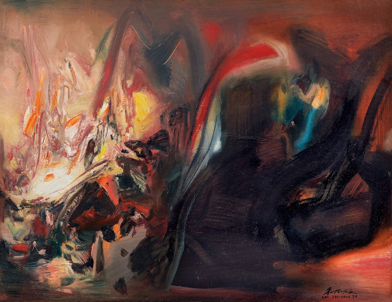 Untitled by Chu Teh-Chun
