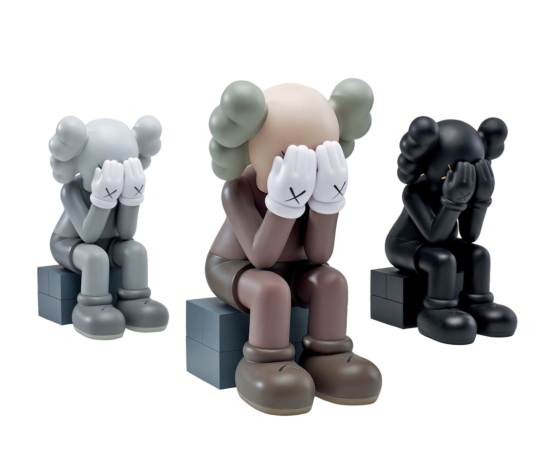 Passing Through: Black, Brown & Grey by Kaws