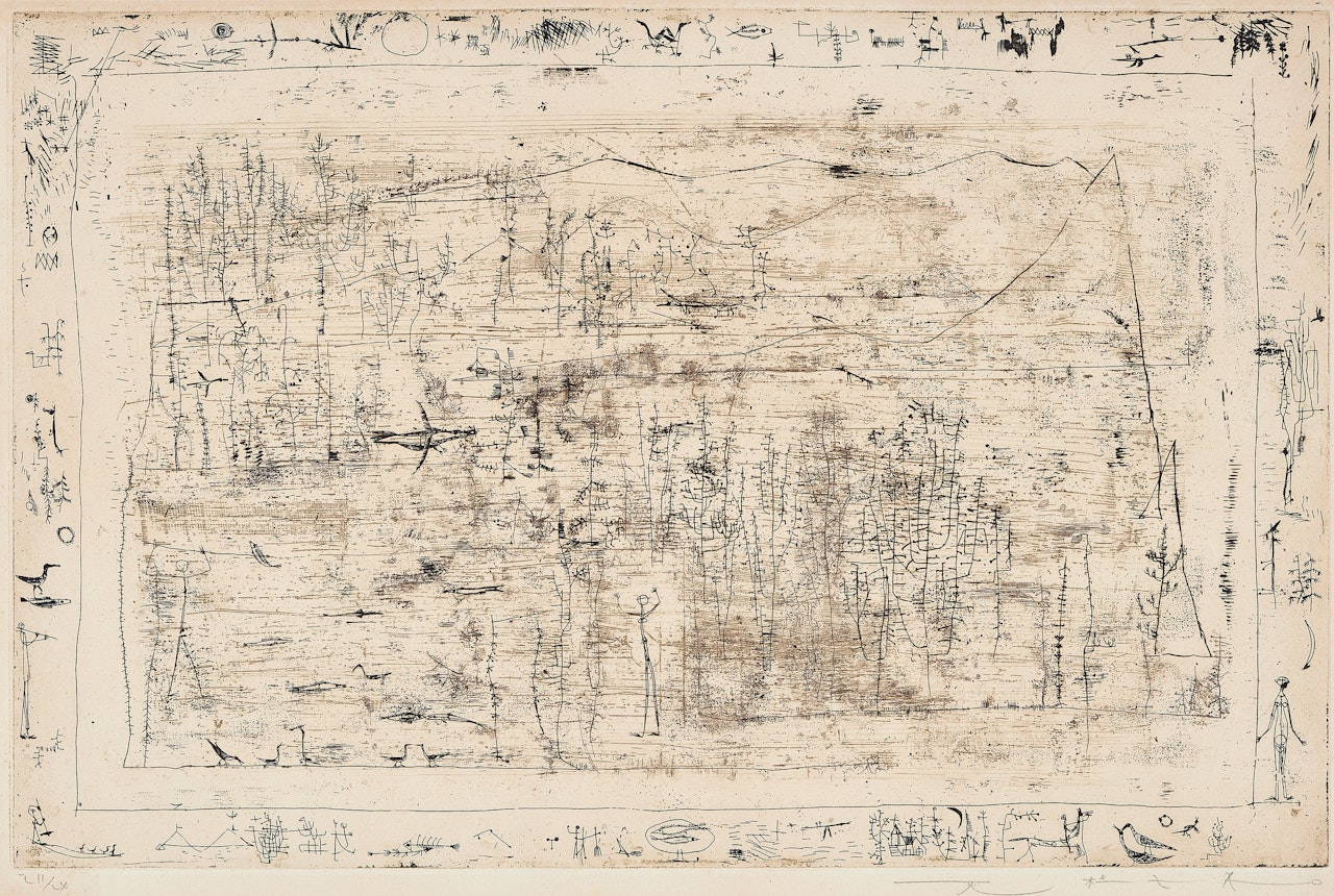 Faune et Flore by Zao Wou-Ki