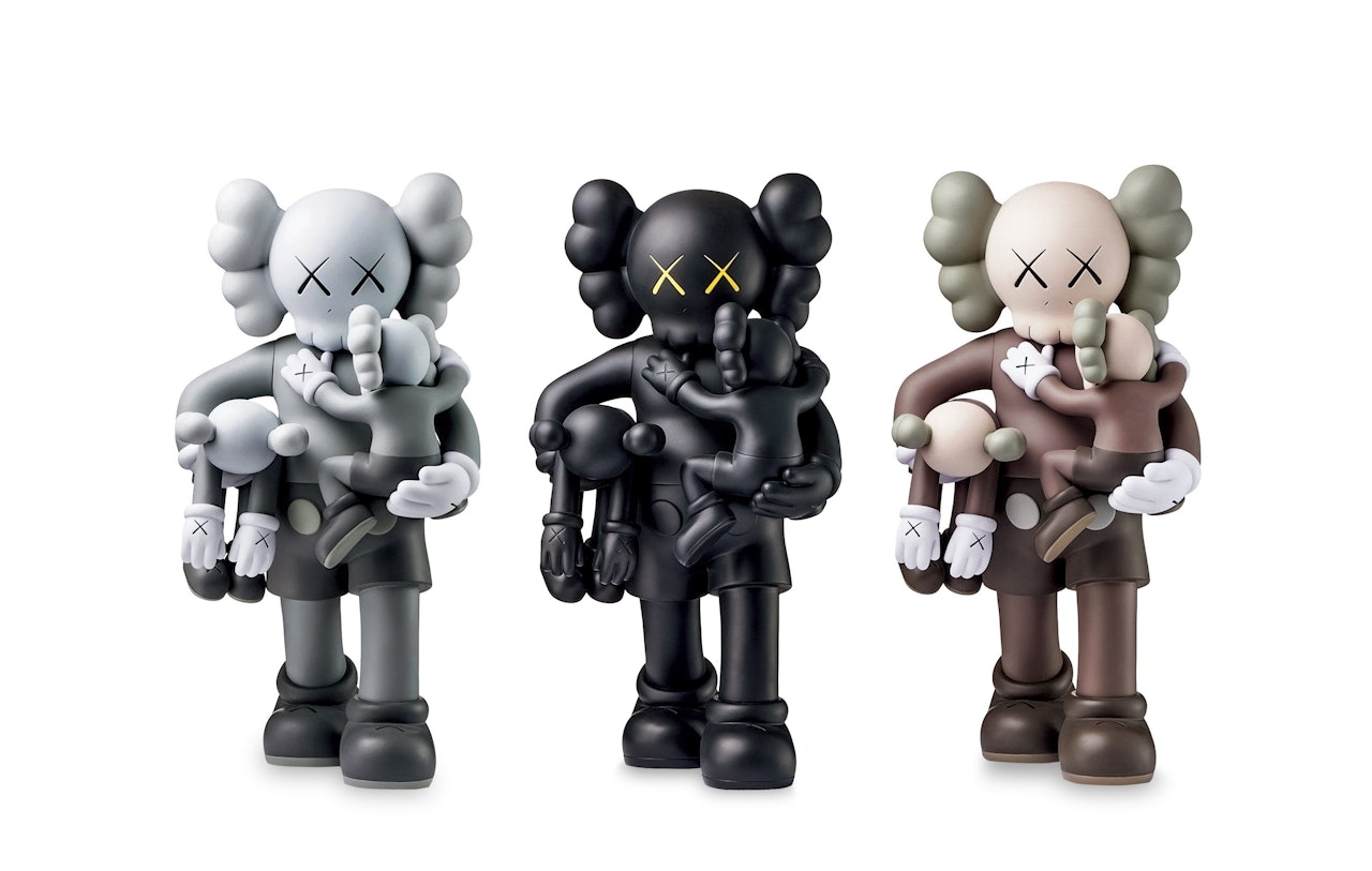 Clean Slate: Black, Brown & Grey by Kaws