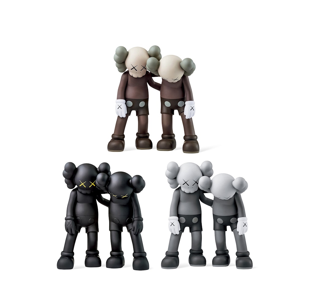 Along the Way: Black, Brown & Grey by Kaws
