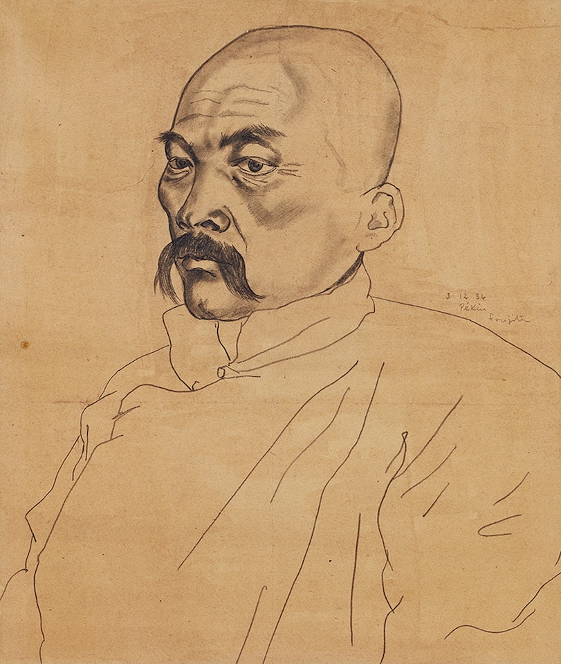 A Chinese Man by Leonard Tsuguharu Foujita