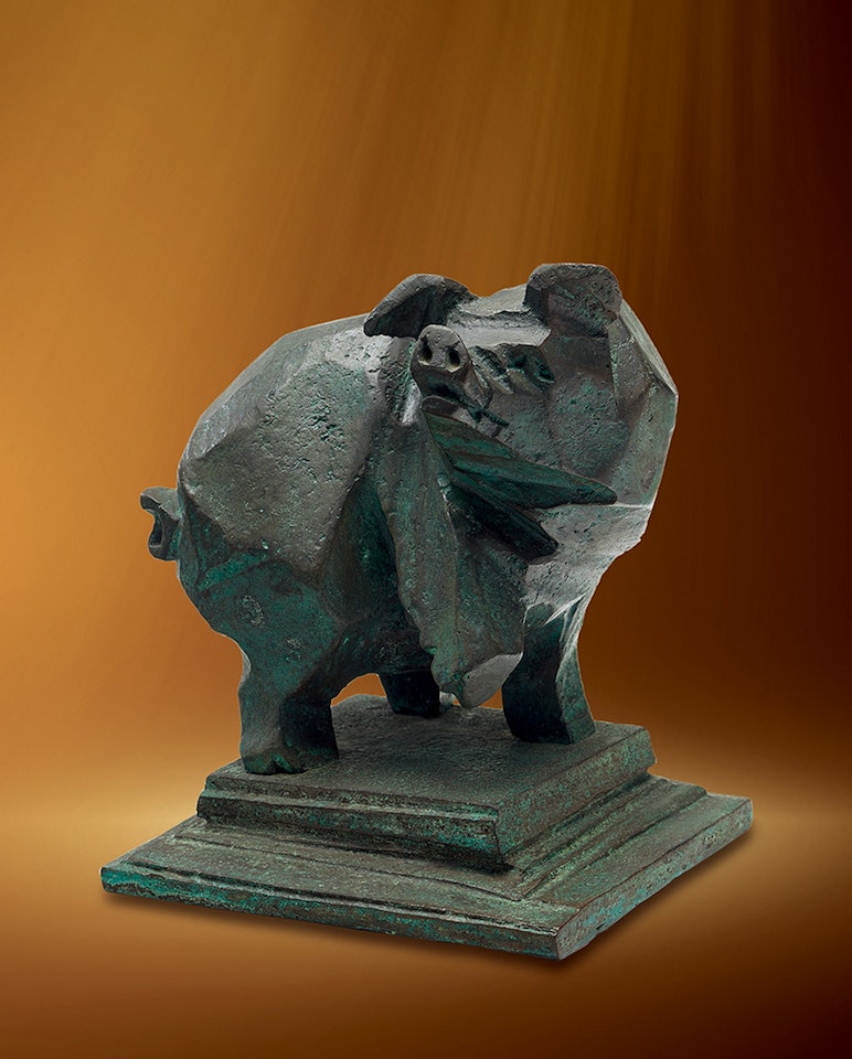 Twelve Chinese Zodiac – Pig by Ju Ming
