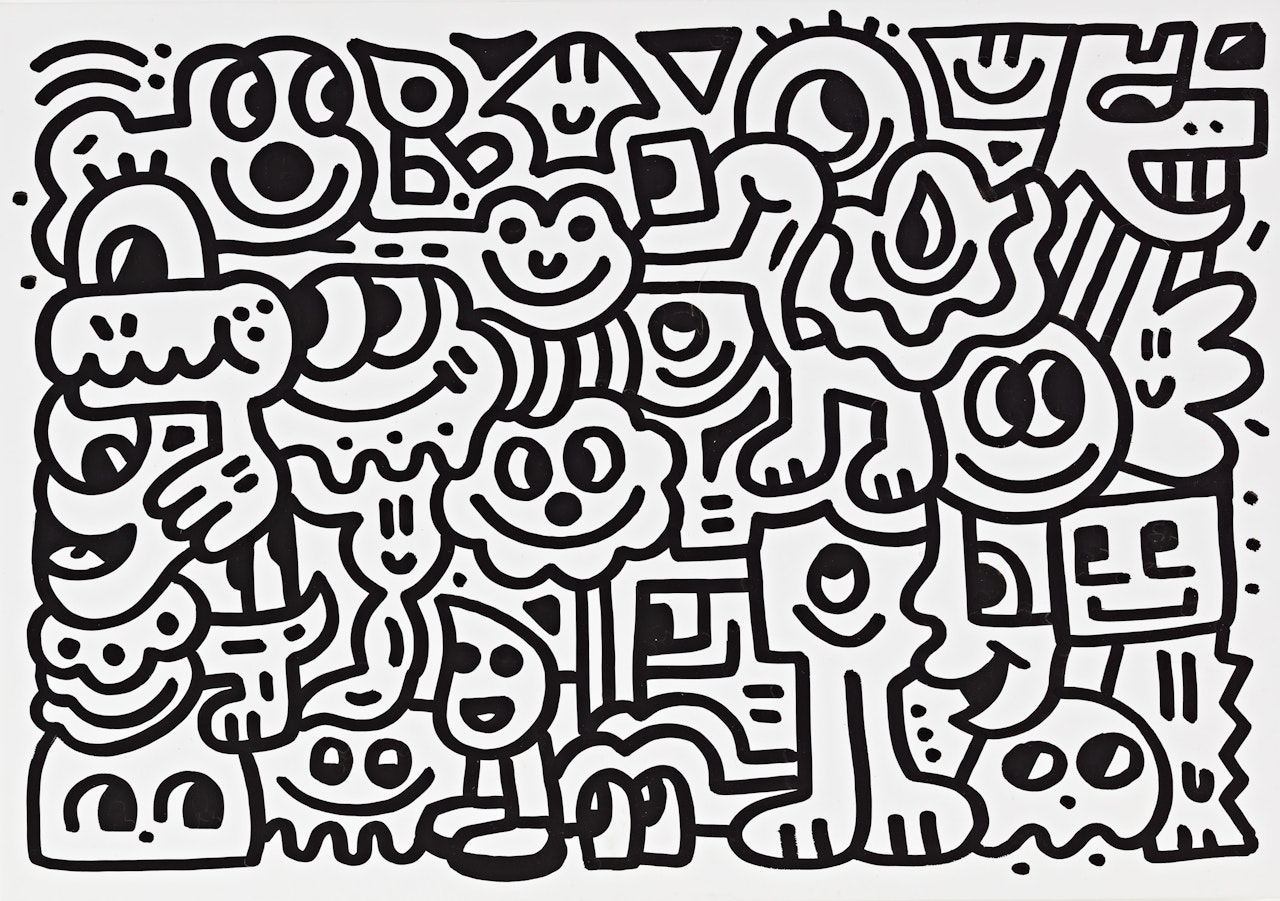 Big Smile by MR DOODLE
