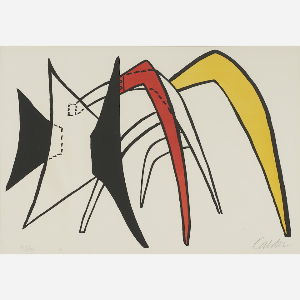 Untitled from Stabiles by Alexander Calder