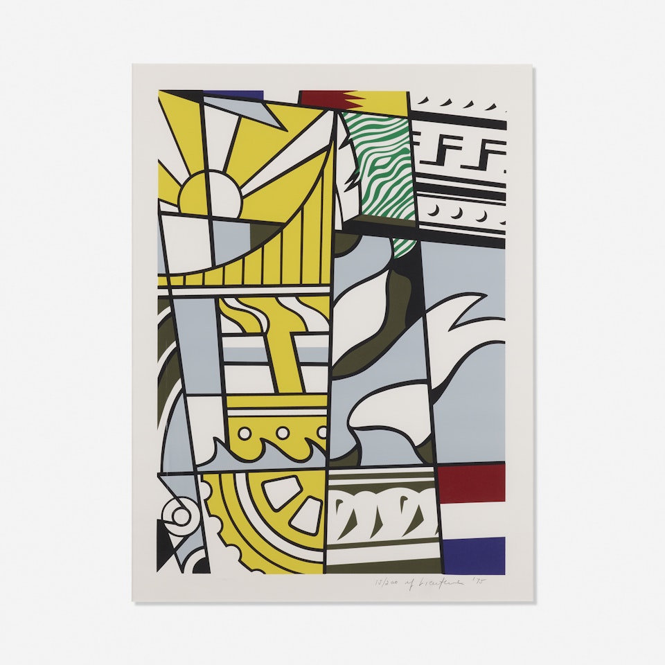 Bicentennial Print by Roy Lichtenstein