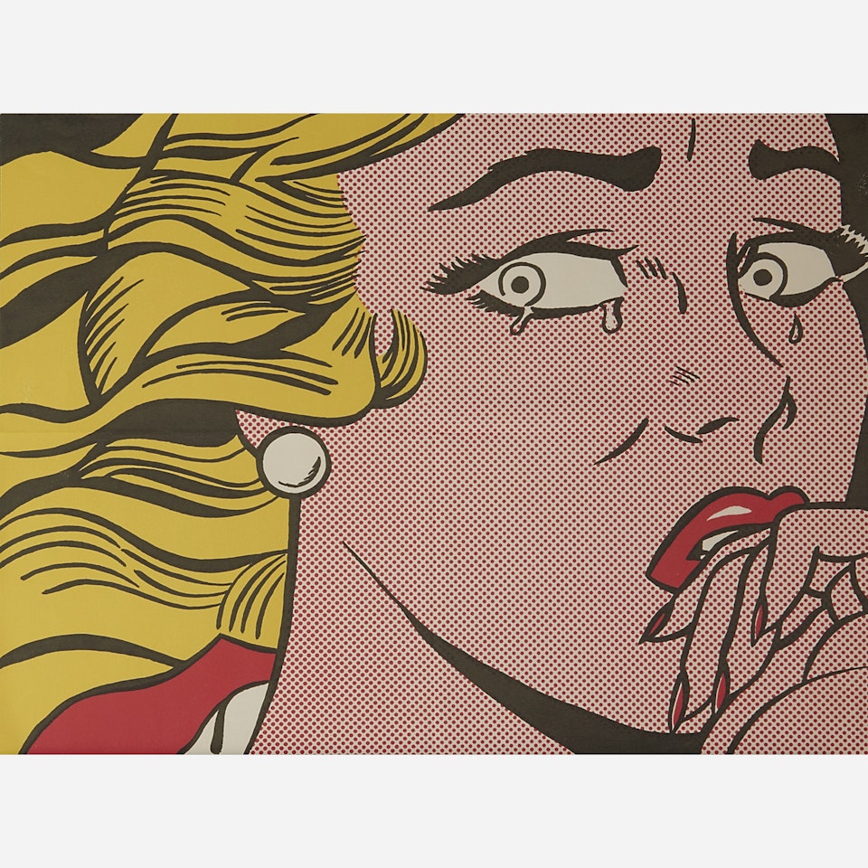 Crying Girl by Roy Lichtenstein