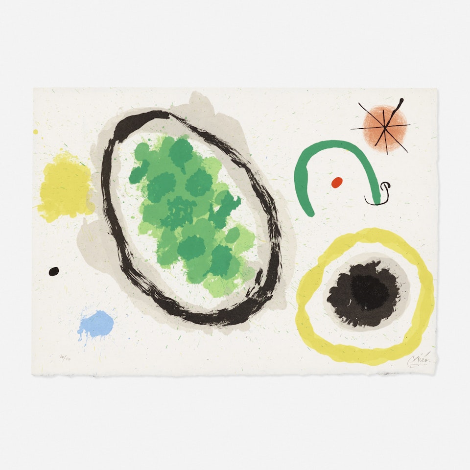 Le Lézard aux plumes d'or by Joan Miró