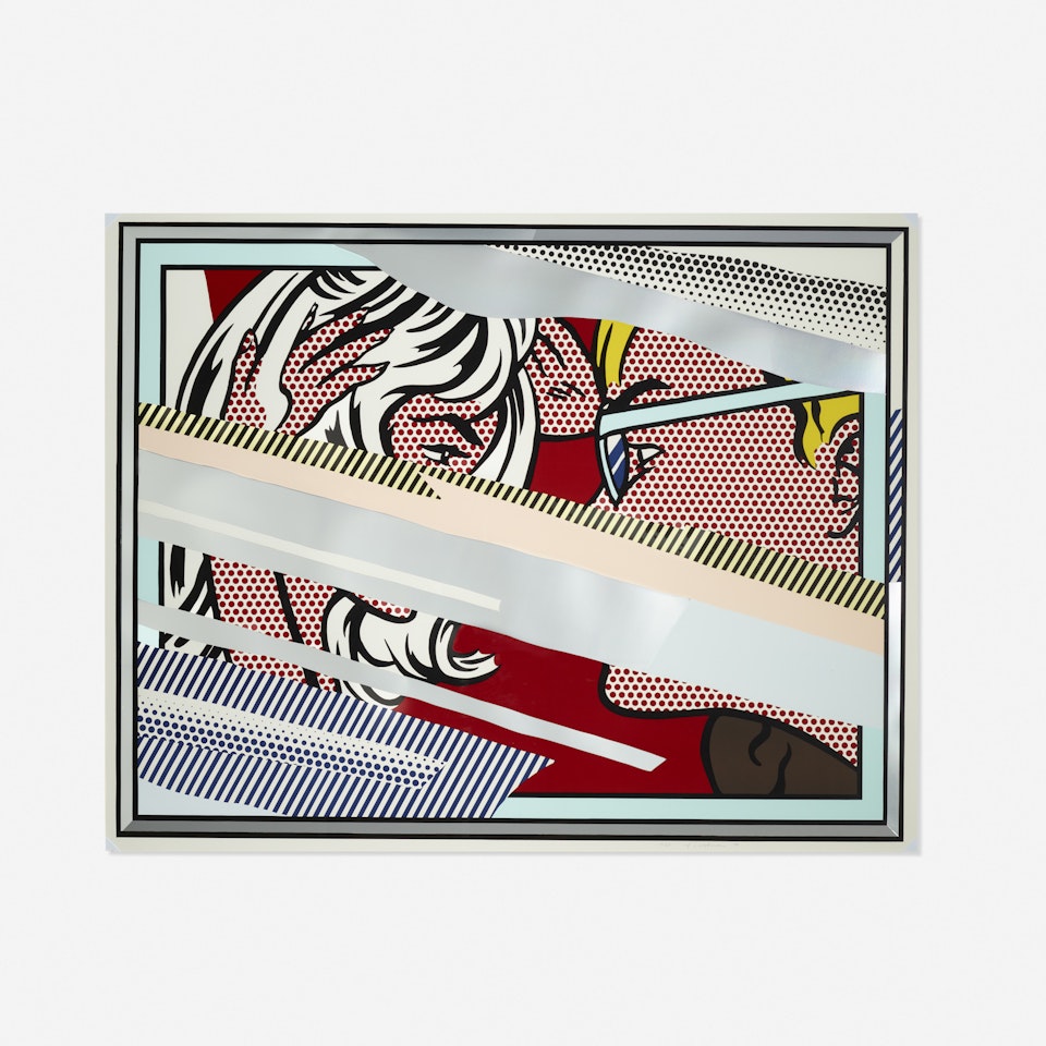 Reflections on Conversation (from the Reflections series) by Roy Lichtenstein