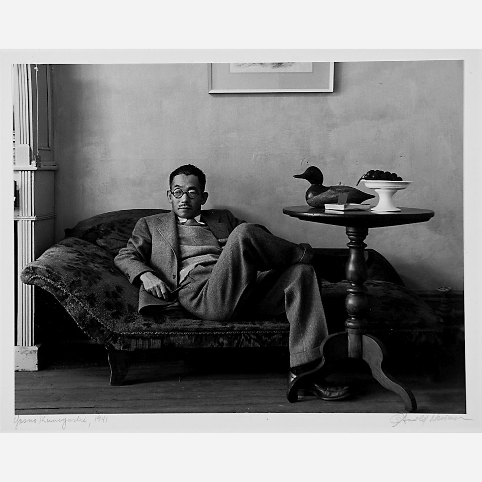 Yasuo Kuniyoshi by Arnold Newman
