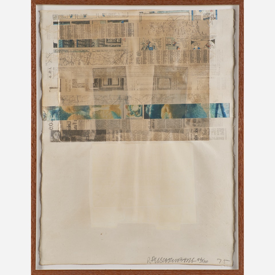 Arcade by Robert Rauschenberg
