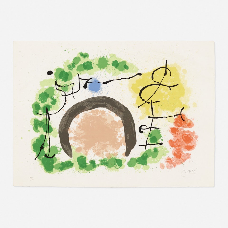 Le Lézard aux plumes d'or by Joan Miró
