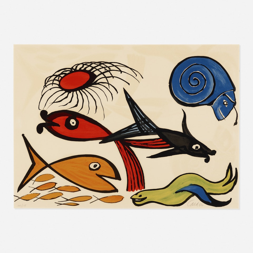 Sea Creatures by Alexander Calder