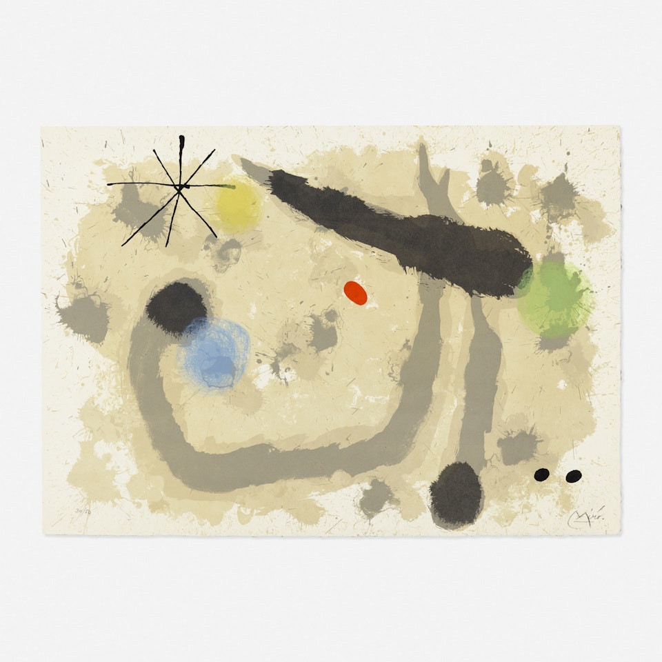 Le Lézard aux plumes d'or by Joan Miró