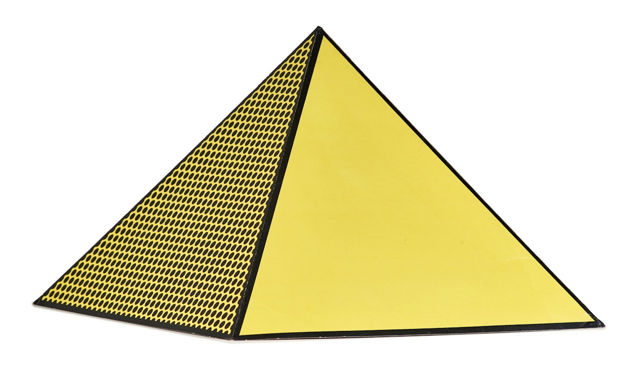 Pyramid by Roy Lichtenstein