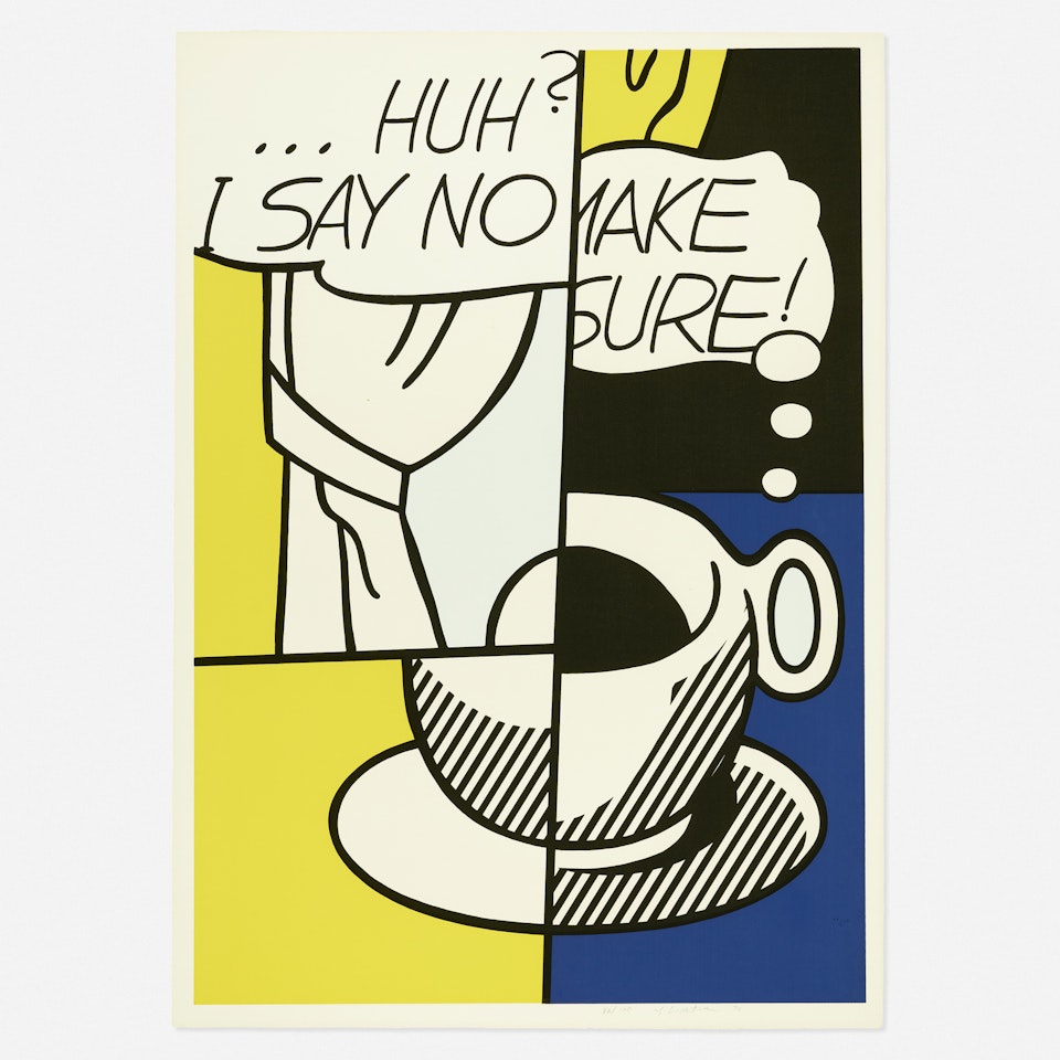 ...Huh? by Roy Lichtenstein