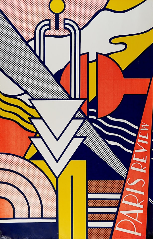 Paris Review Poster by Roy Lichtenstein