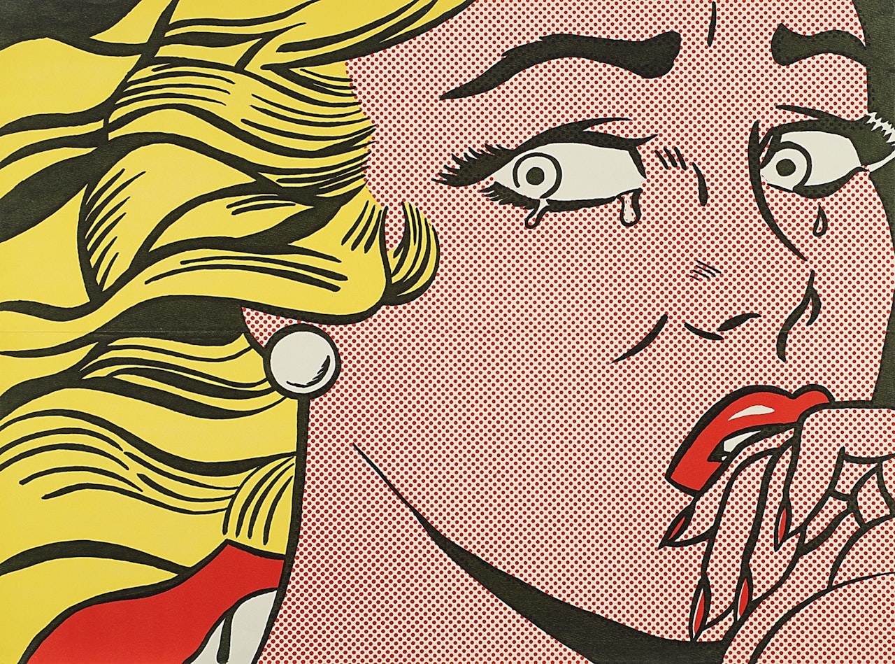 Crying Girl by Roy Lichtenstein