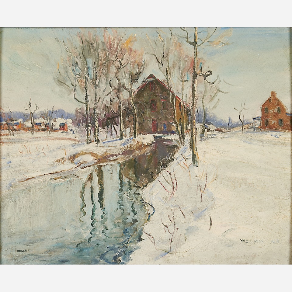 Untitled (House near Allentown) by Walter Emerson Baum