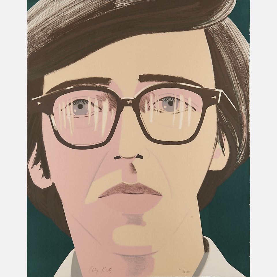 Portrait of a Poet by Alex Katz