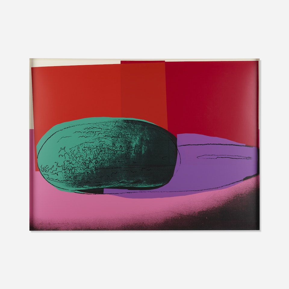 Watermelon from Space Fruit: Still Lifes by Andy Warhol