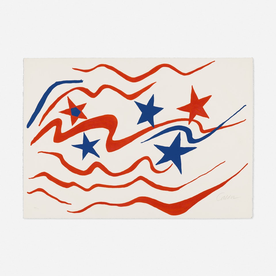 Stars and Stripes (from the Flying Colors series) by Alexander Calder