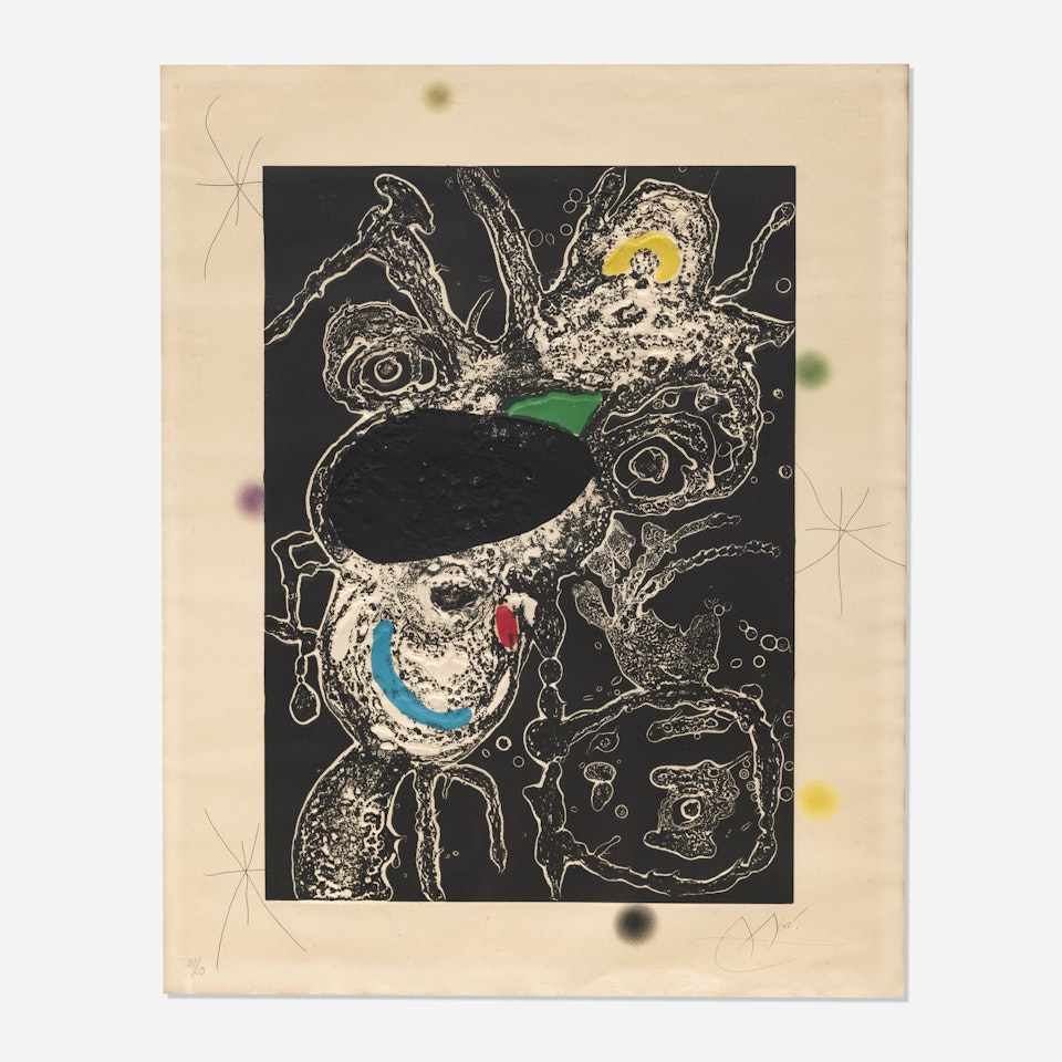 Plate III (from Espriu-Miro) by Joan Miró