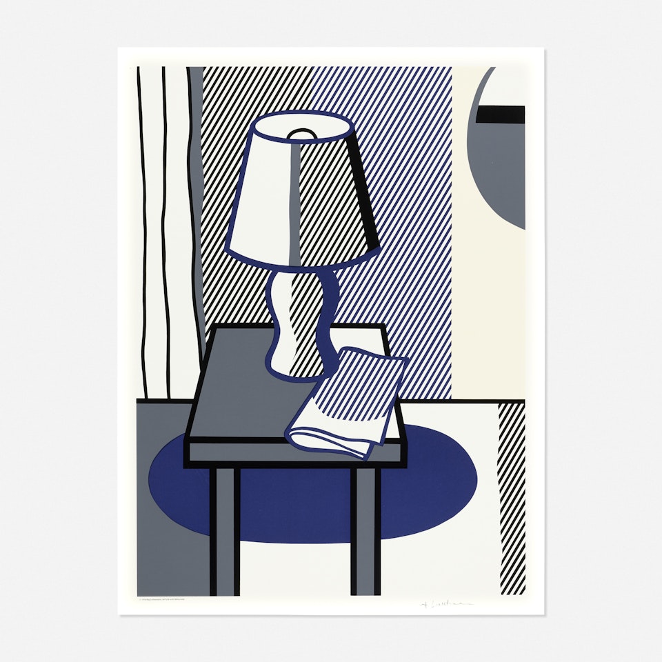 Still Life with Table Lamp by Roy Lichtenstein