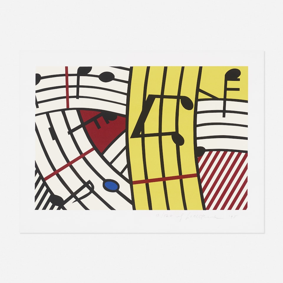 Composition IV by Roy Lichtenstein