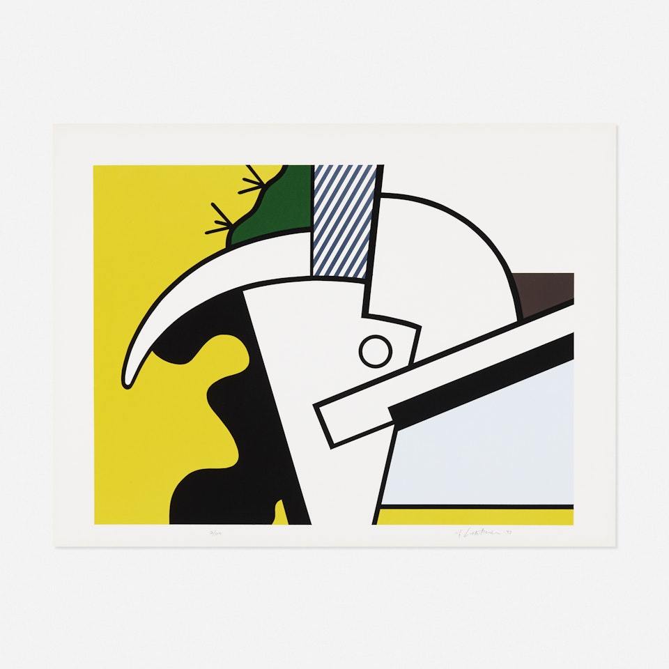 Bull Head II by Roy Lichtenstein