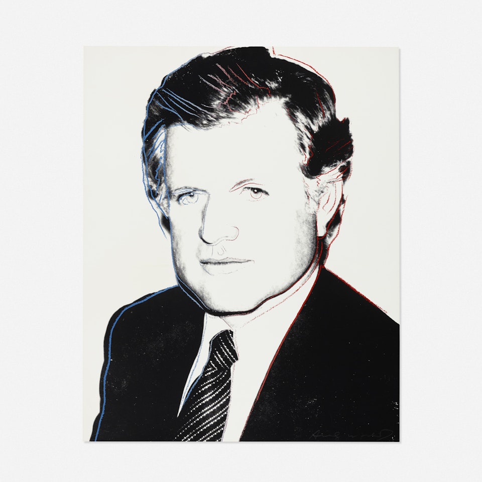 Edward Kennedy by Andy Warhol