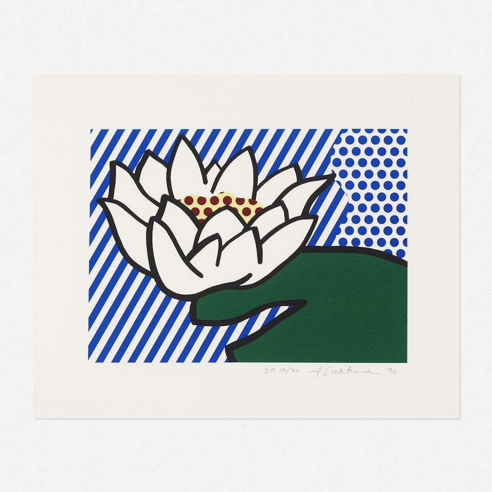 Water Lily by Roy Lichtenstein