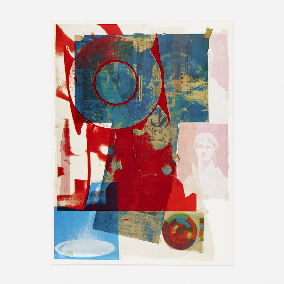 Quarry Local One by Robert Rauschenberg