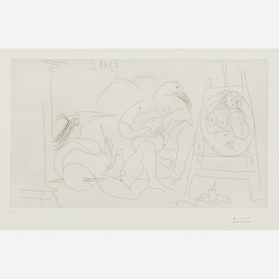 Erotic Series (Picasso by Pablo Picasso