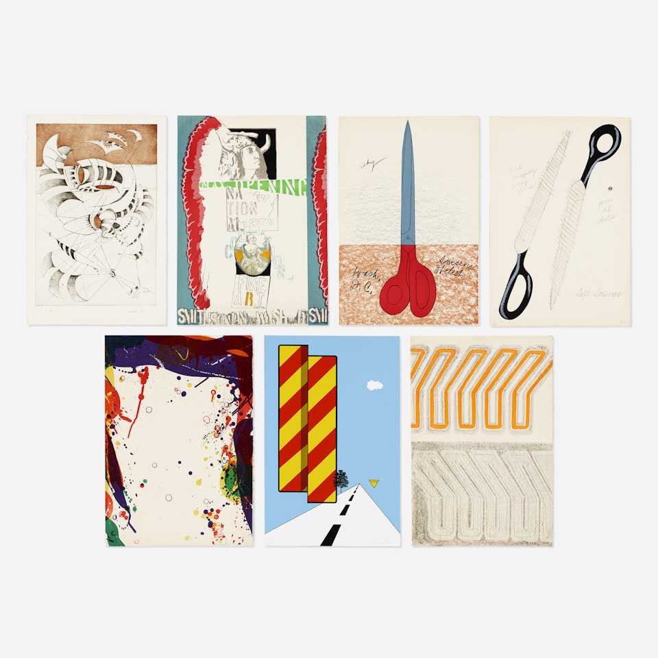 National Collection of Fine Arts Portfolio by Various Artists