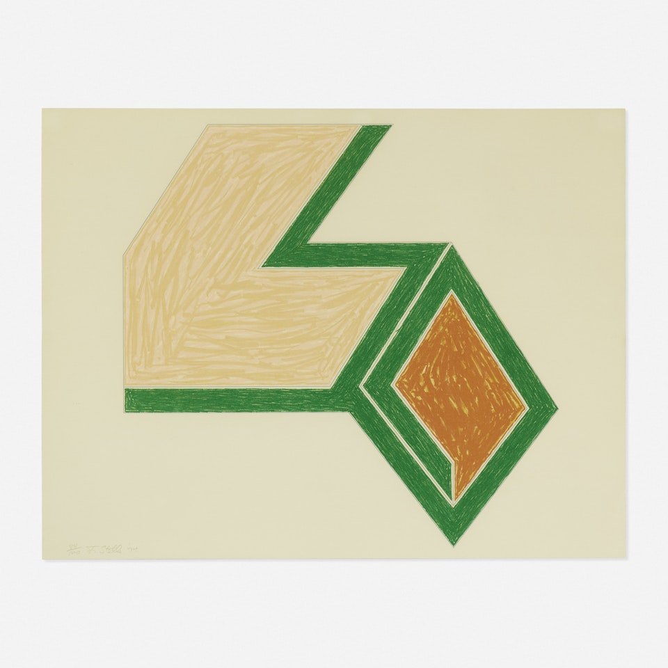 Effingham (from the Eccentric Polygons series) by Frank Stella