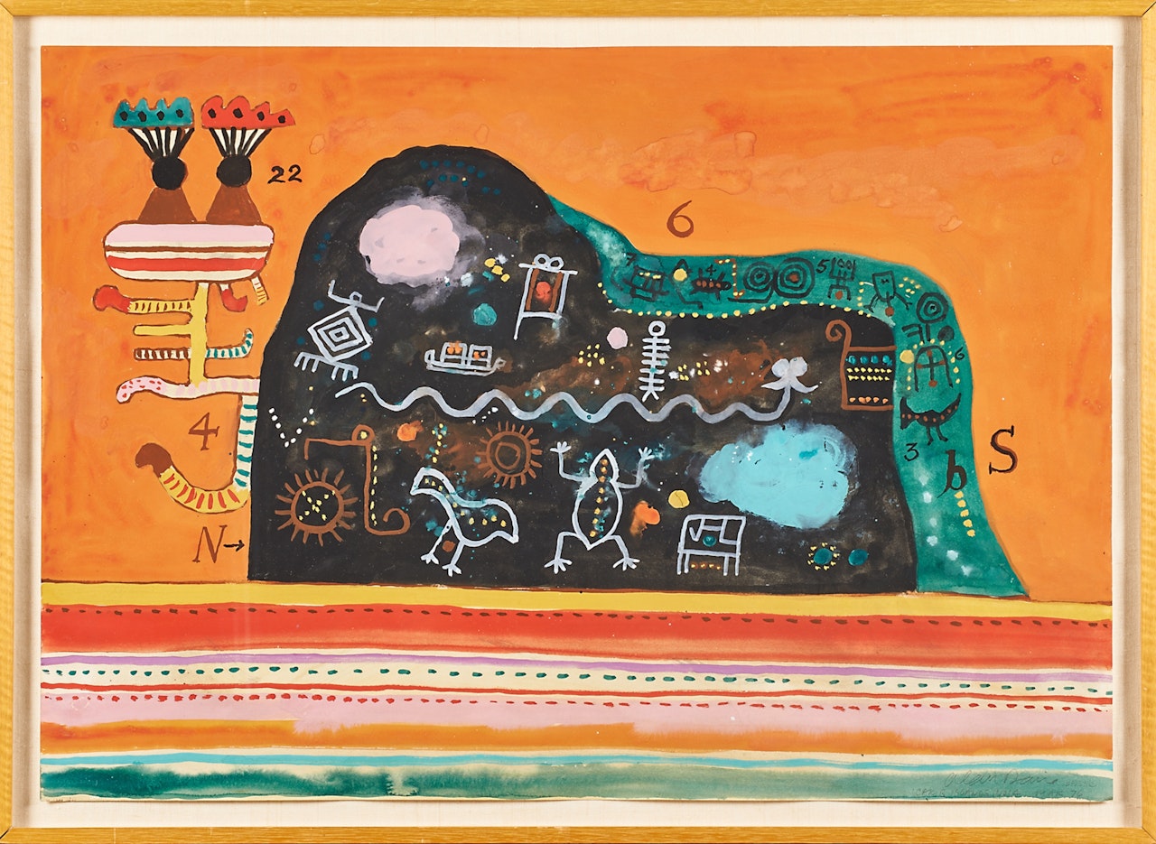 Carib Islands No. 14 by Alan Davie
