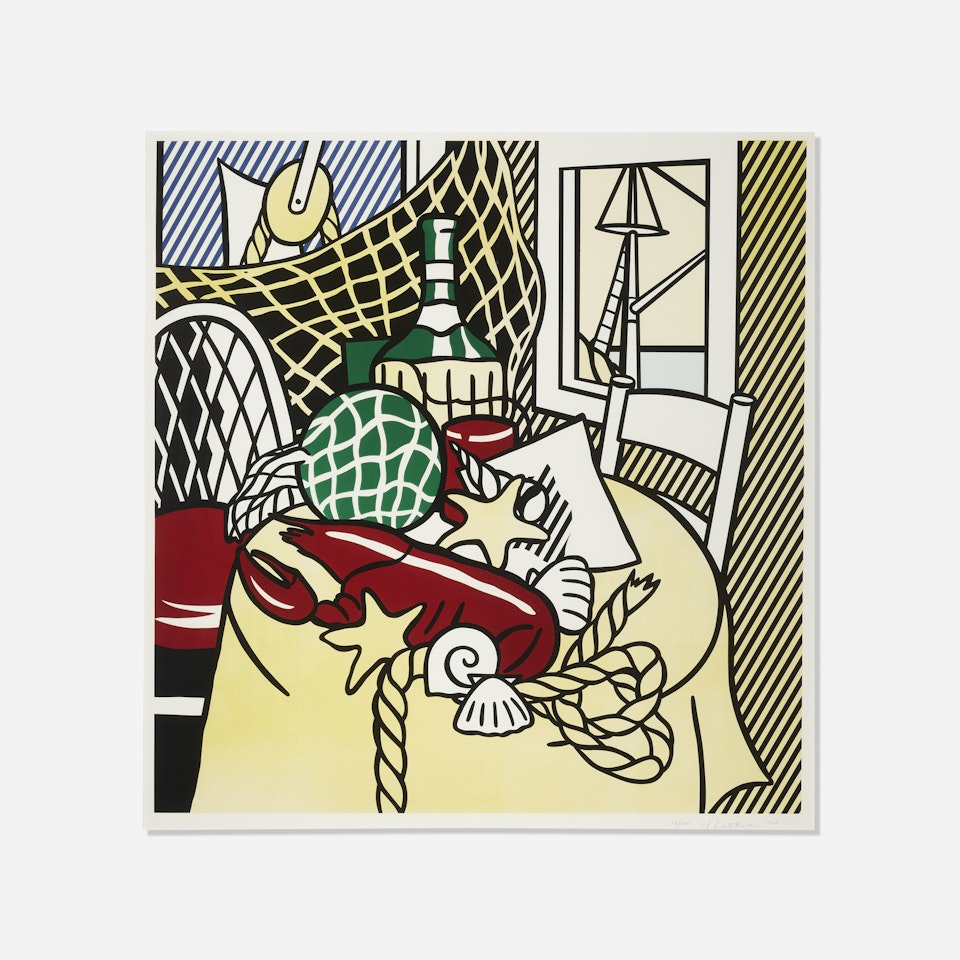 Still Life with Lobster (from the Still Lifes series) by Roy Lichtenstein