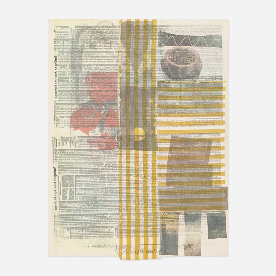 One More and We'll Be More than Halfway There by Robert Rauschenberg