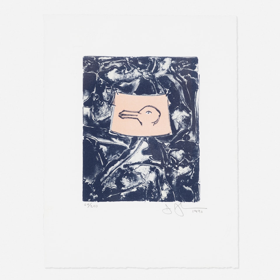 Untitled (from Harvey Gantt Portfolio) by Jasper Johns